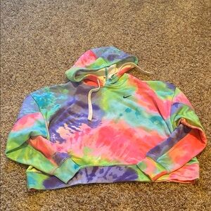 Nike Multicolor Tie-Dye Hoodie/Size Medium